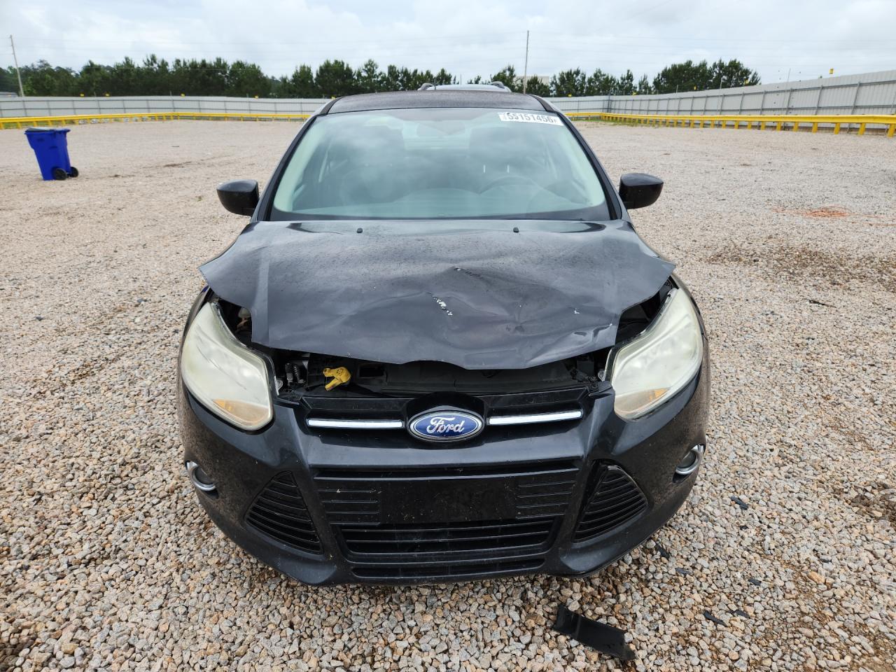 2012 Ford Focus Se Black vin: 1FAHP3F28CL433468