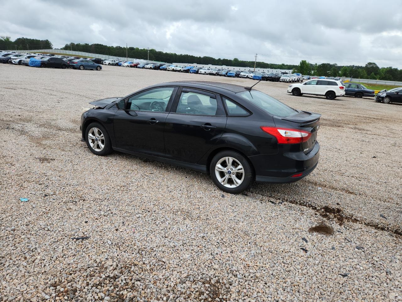 2012 Ford Focus Se Black vin: 1FAHP3F28CL433468