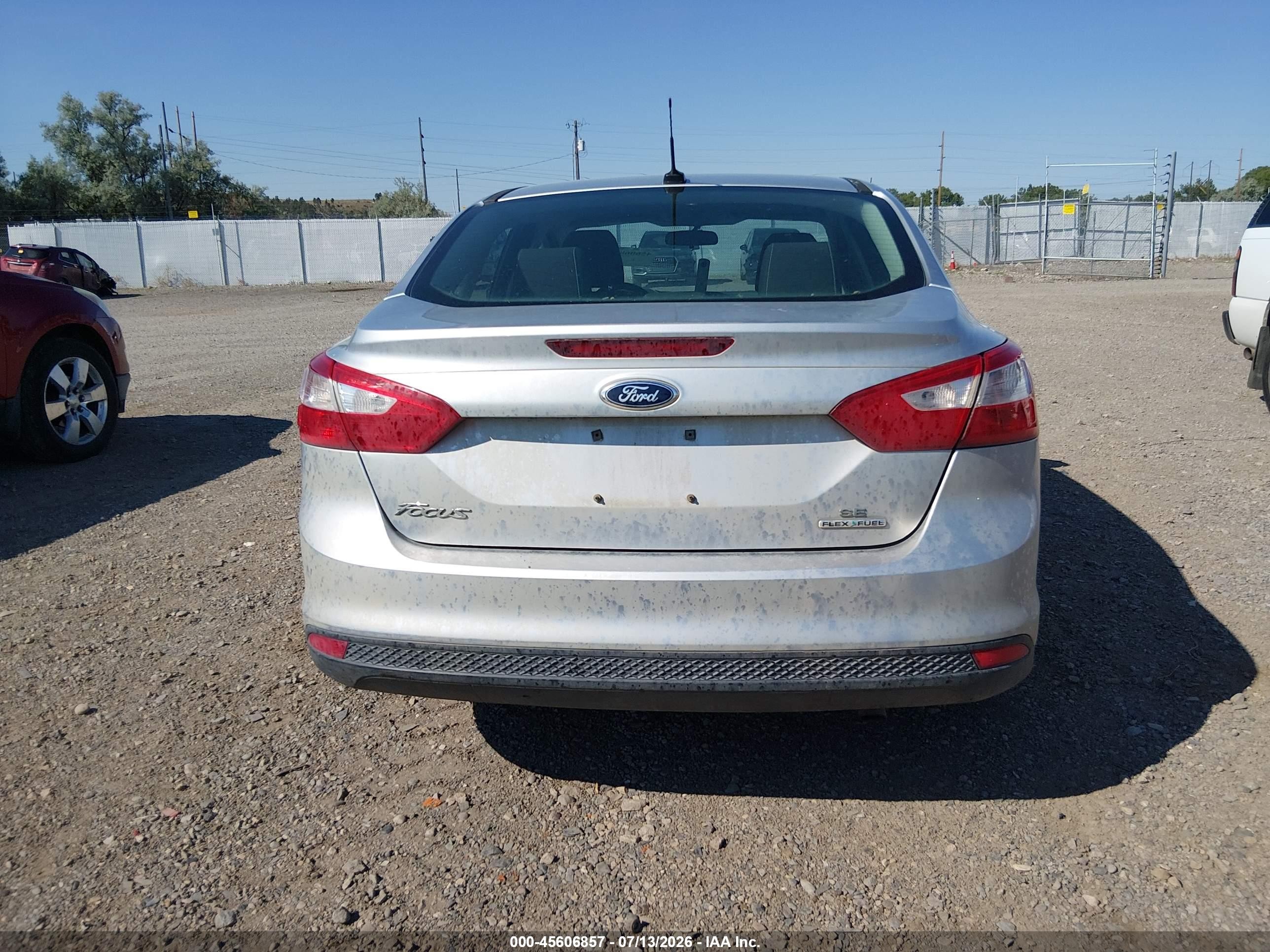 2012 Ford Focus Se Серебряный vin: 1FAHP3F28CL440405