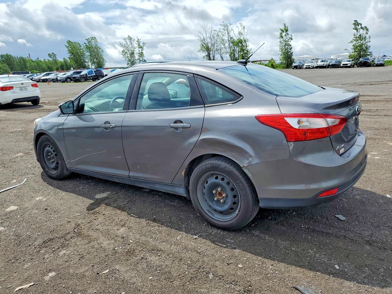 2012 Ford Focus Se Gray vin: 1FAHP3F28CL458631