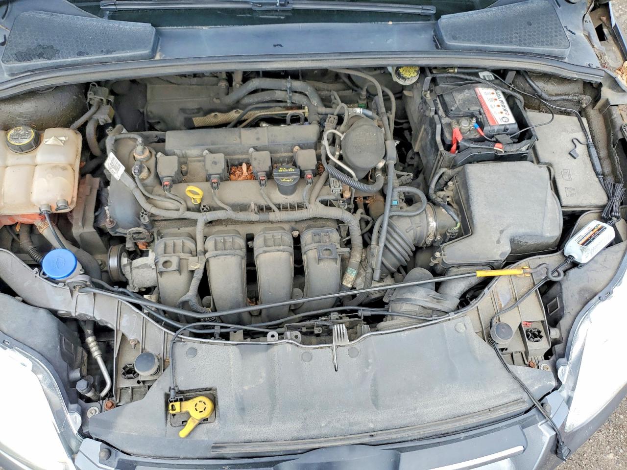 2012 Ford Focus Se Gray vin: 1FAHP3F28CL458631