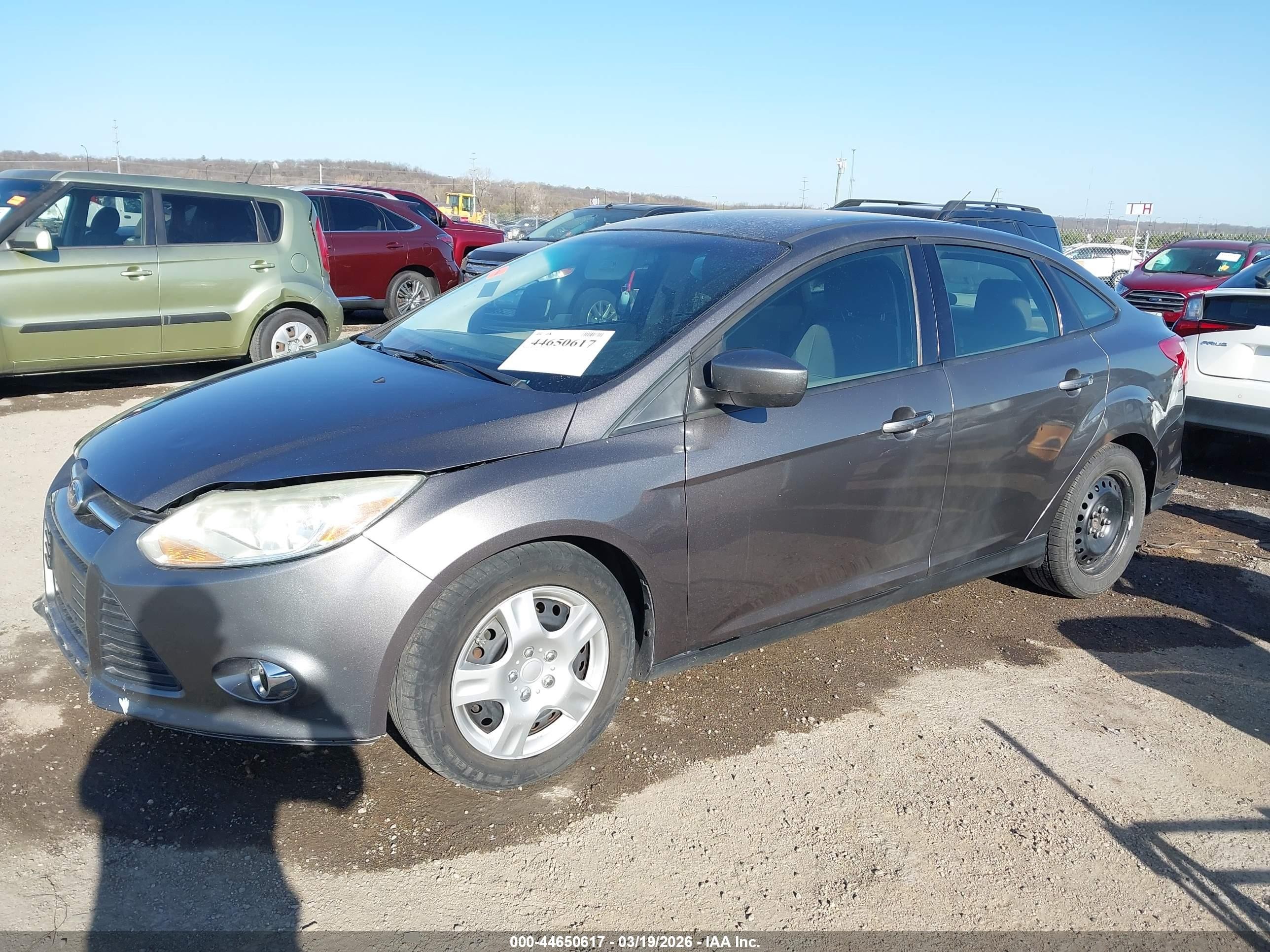 2012 Ford Focus Se Silver vin: 1FAHP3F28CL475901