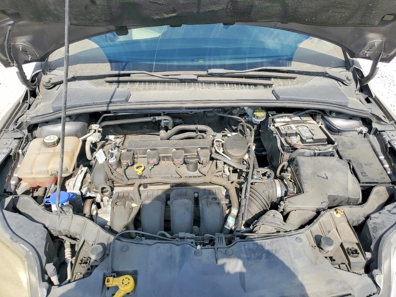 2012 Ford Foc Gray vin: 1FAHP3F28CL478278