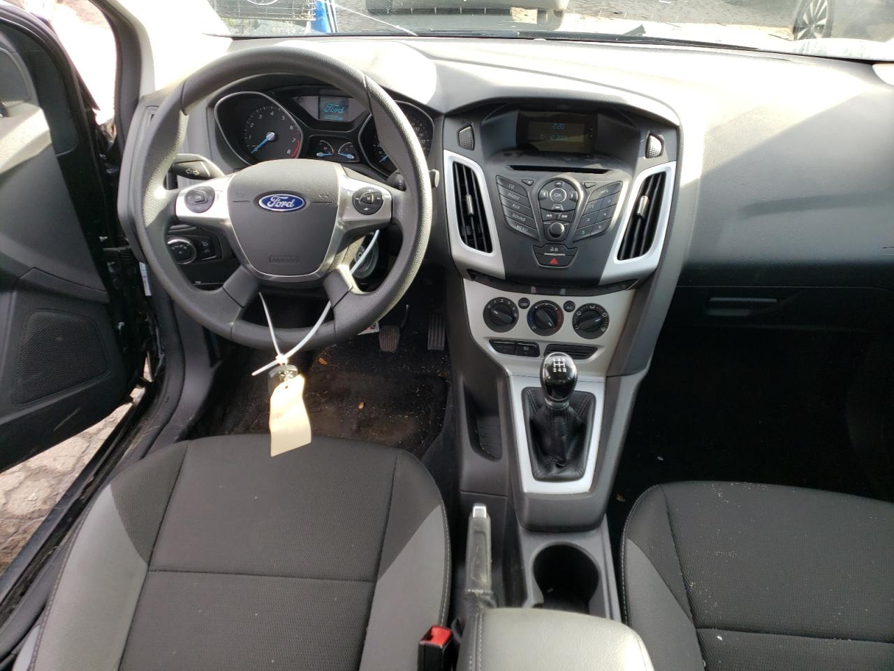 2012 Ford Focus Se Black vin: 1FAHP3F28CL480144