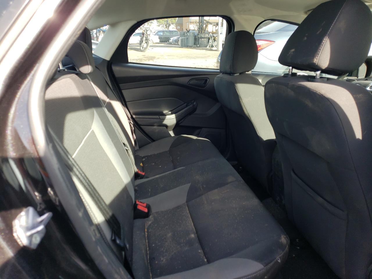 2012 Ford Focus Se Black vin: 1FAHP3F28CL480144