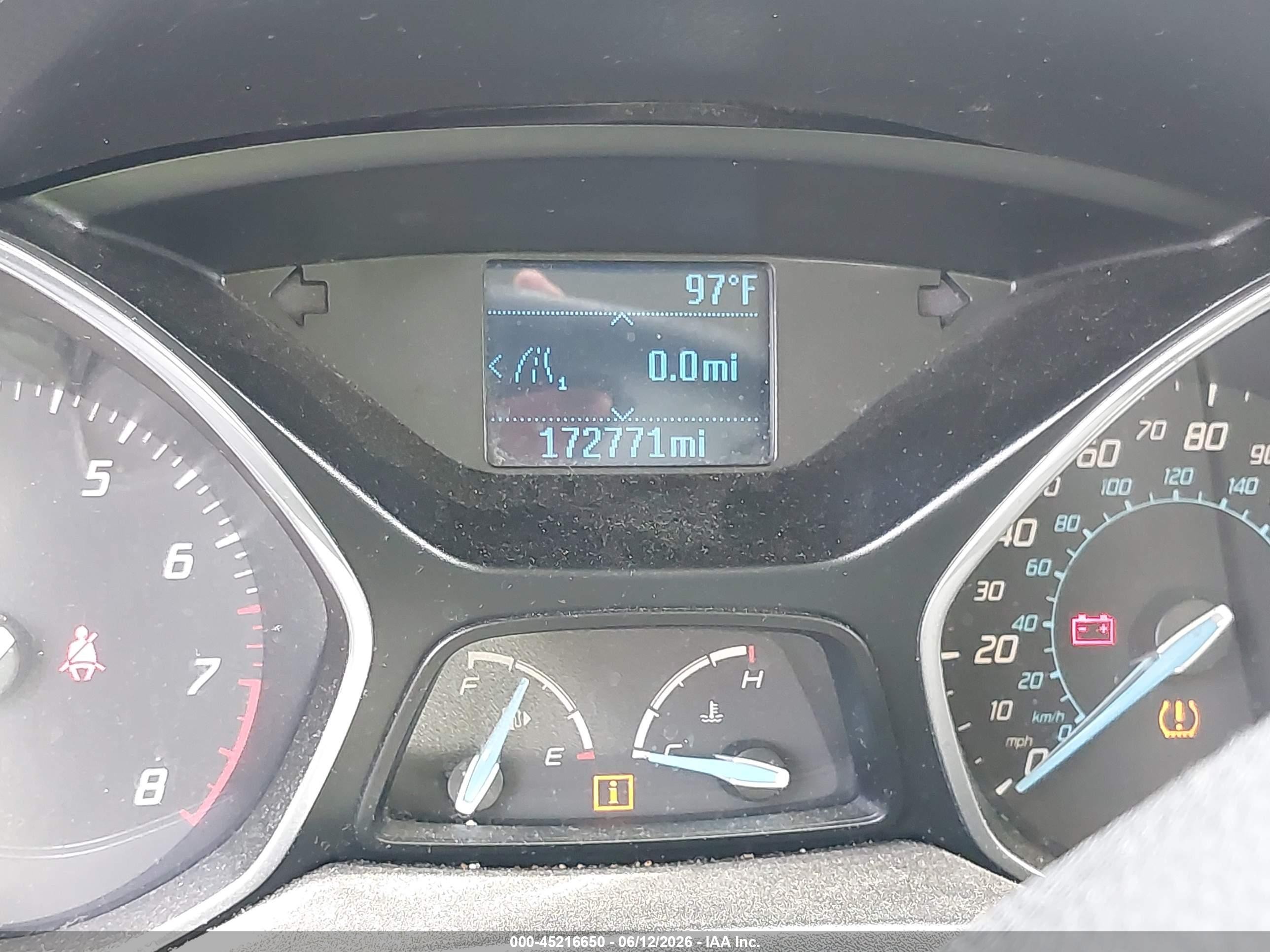 2012 Ford Focus Se Light Blue vin: 1FAHP3F29CL116914