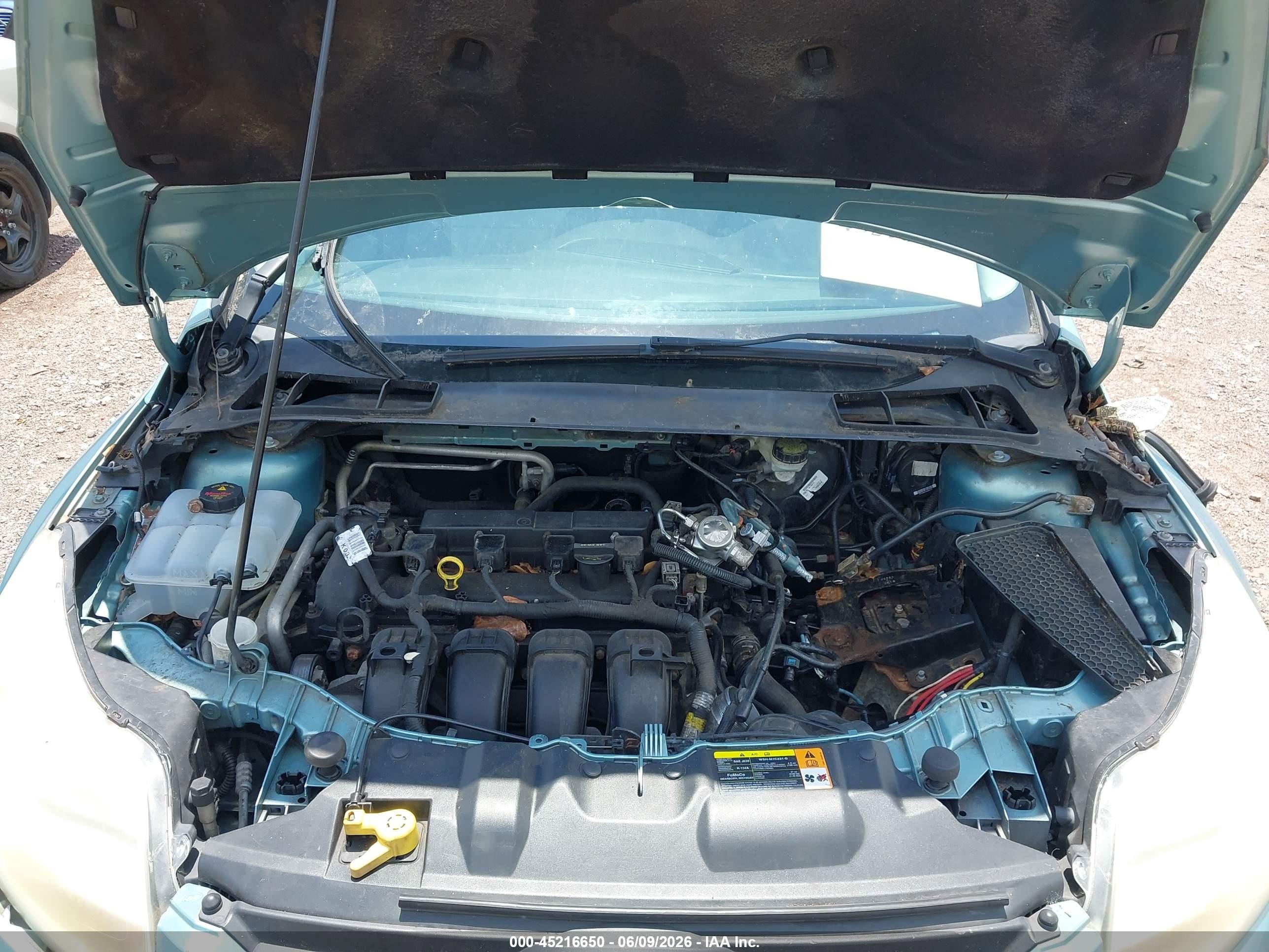 2012 Ford Focus Se Light Blue vin: 1FAHP3F29CL116914