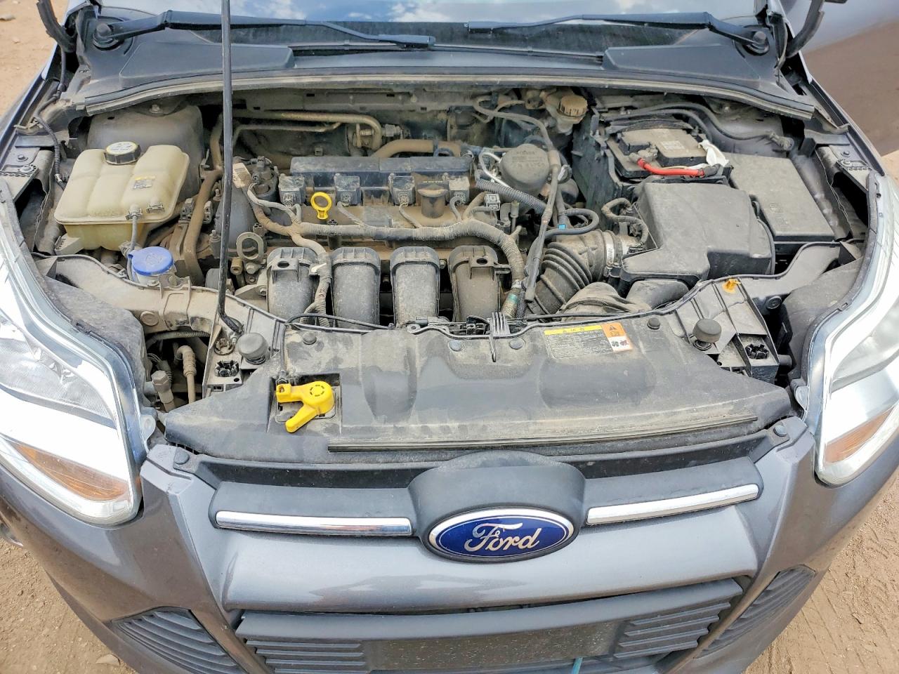 2012 Ford Focus Se Gray vin: 1FAHP3F29CL142445