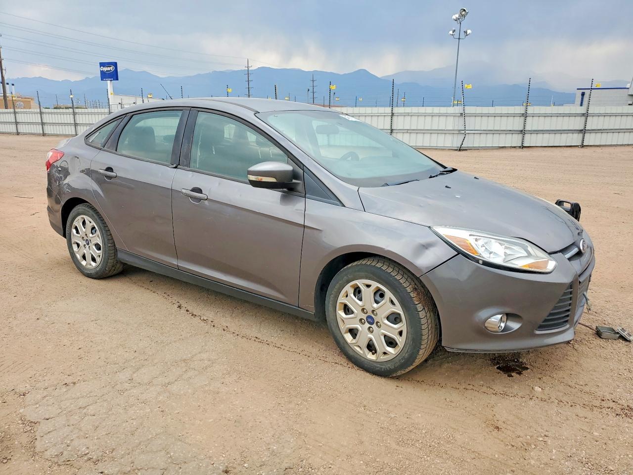 2012 Ford Focus Se Gray vin: 1FAHP3F29CL142445