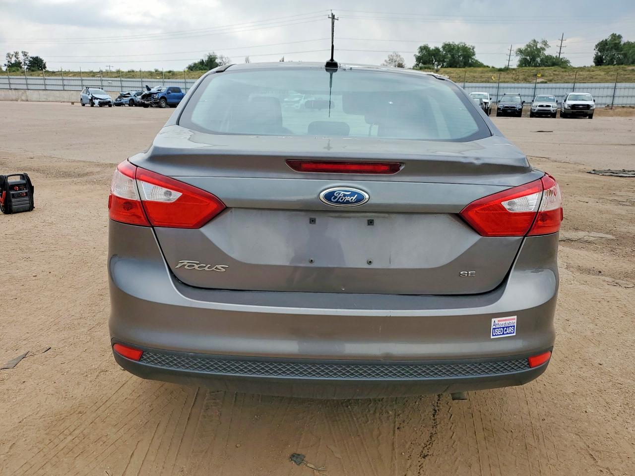 2012 Ford Focus Se Gray vin: 1FAHP3F29CL142445