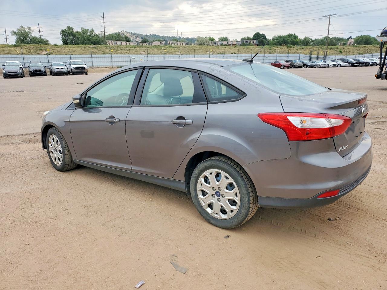 2012 Ford Focus Se Gray vin: 1FAHP3F29CL142445