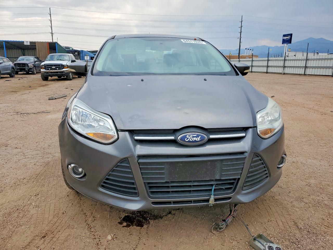 2012 Ford Focus Se Gray vin: 1FAHP3F29CL142445