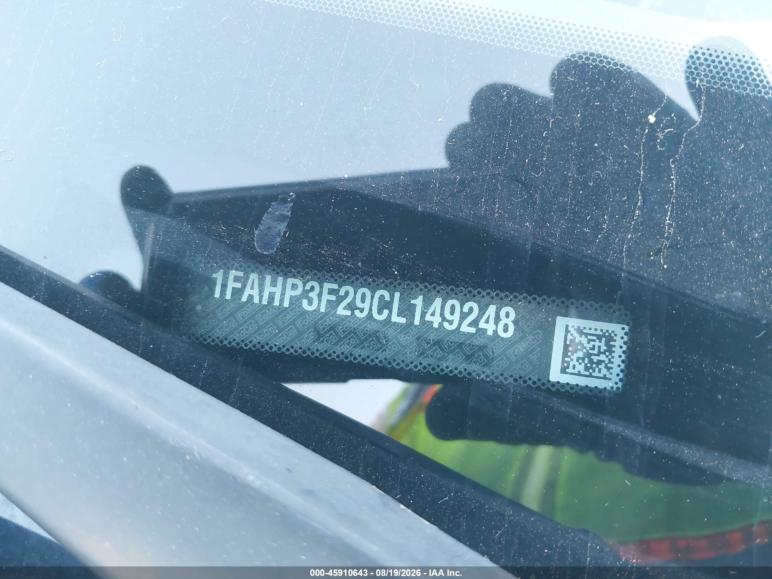 2012 Ford Focus Se Blue vin: 1FAHP3F29CL149248