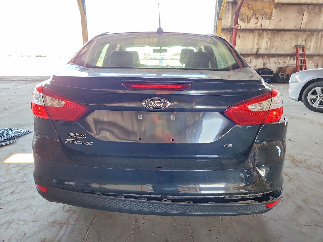 2012 Ford Focus Se Черный vin: 1FAHP3F29CL163814