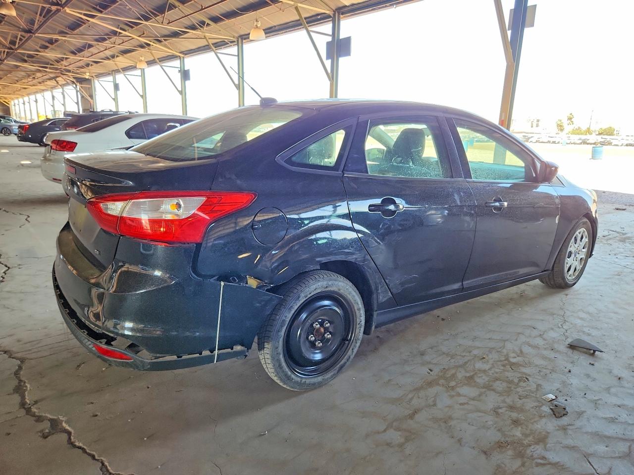 2012 Ford Focus Se Черный vin: 1FAHP3F29CL163814