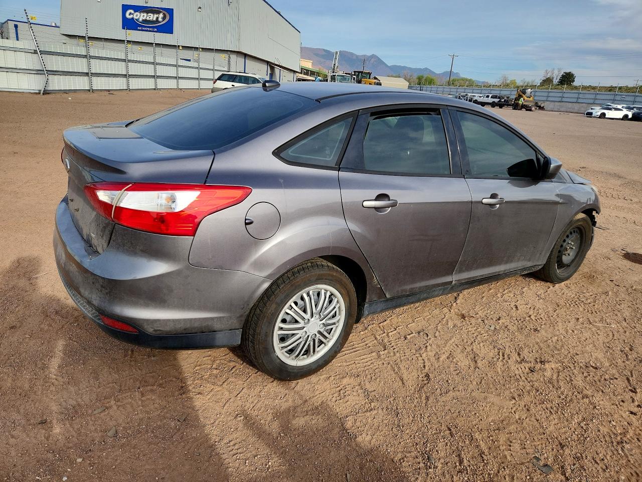 2012 Ford Focus Se Gray vin: 1FAHP3F29CL211635