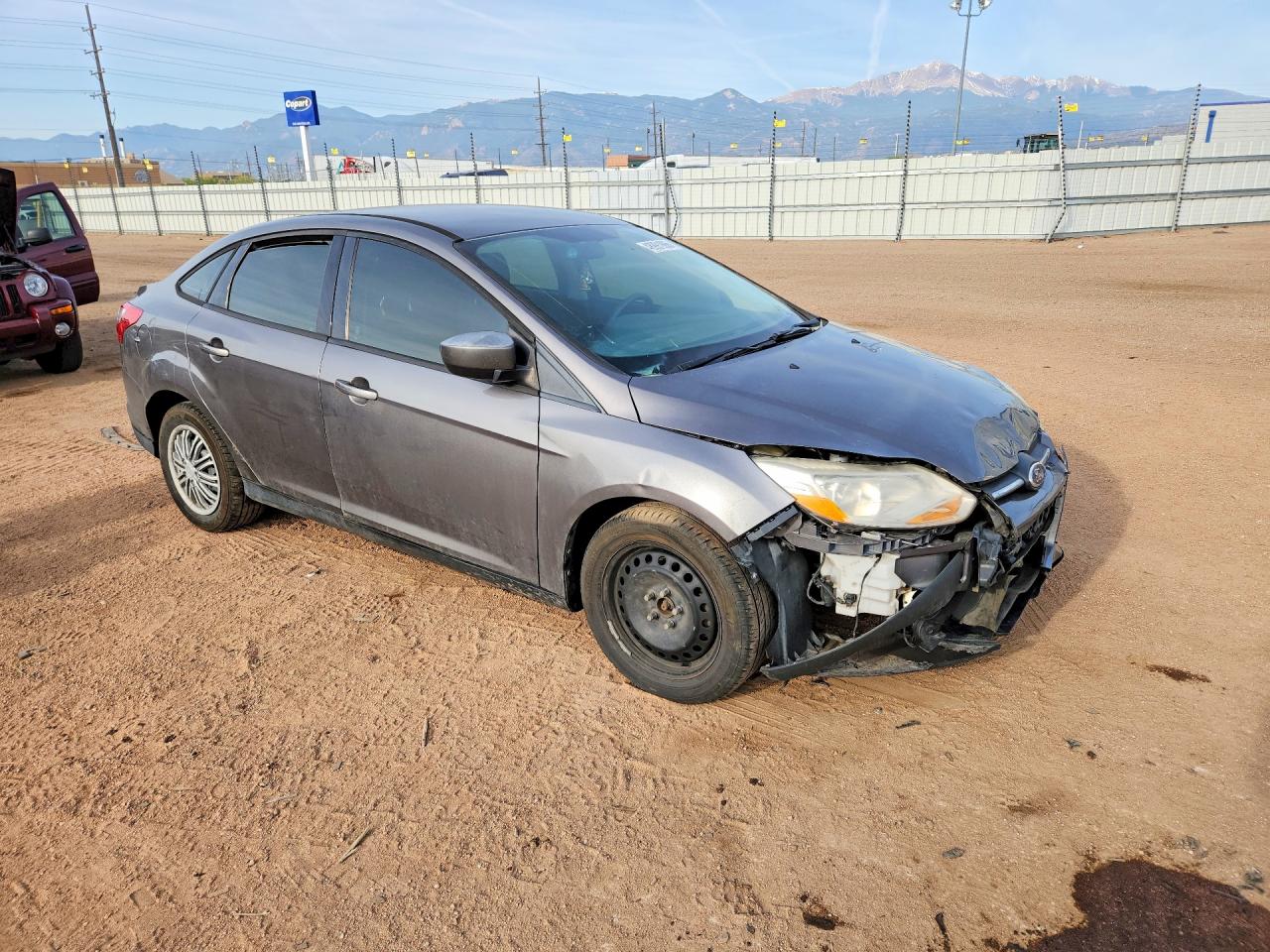 2012 Ford Focus Se Gray vin: 1FAHP3F29CL211635