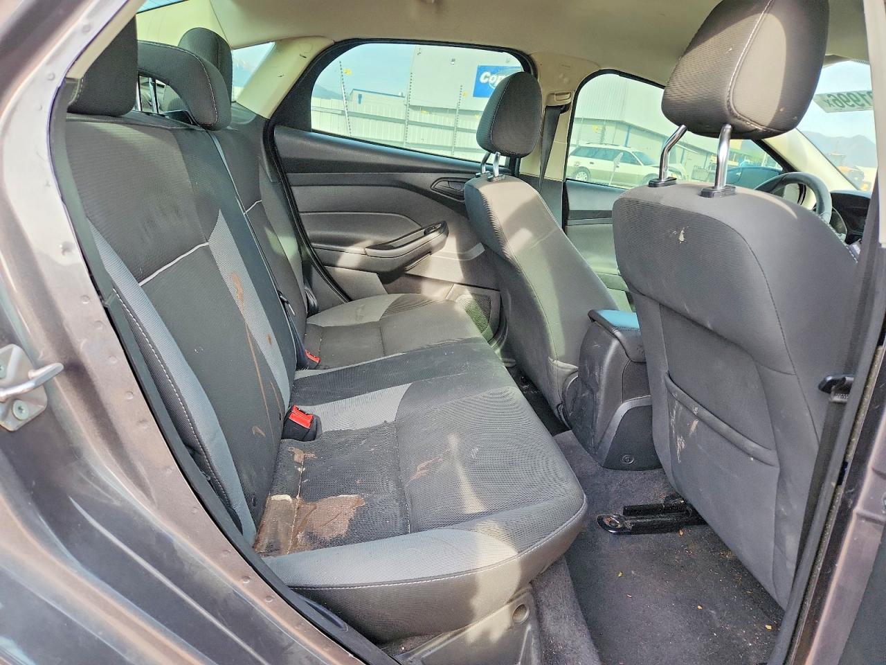 2012 Ford Focus Se Gray vin: 1FAHP3F29CL211635