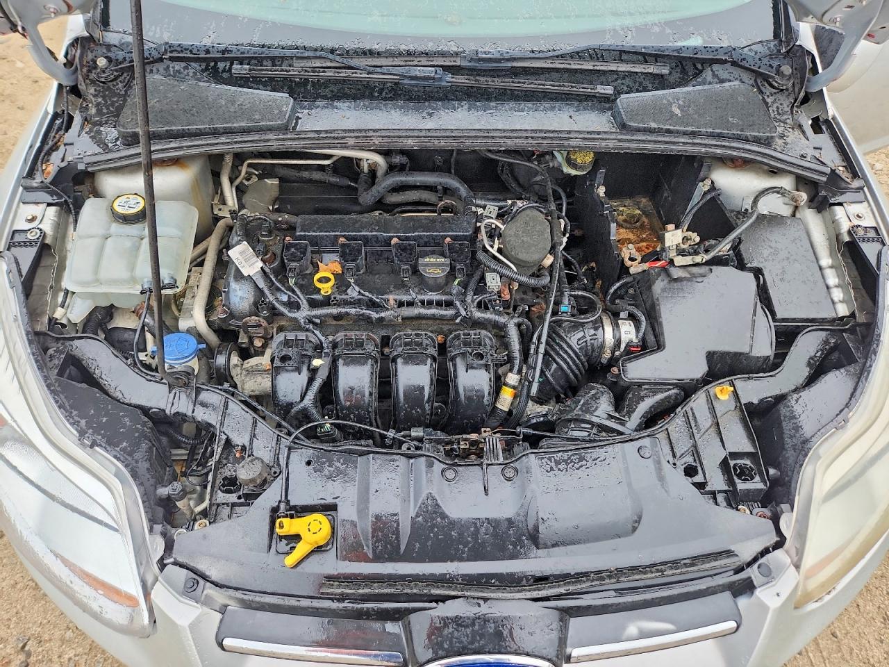 2012 Ford Focus Se Silver vin: 1FAHP3F29CL212977