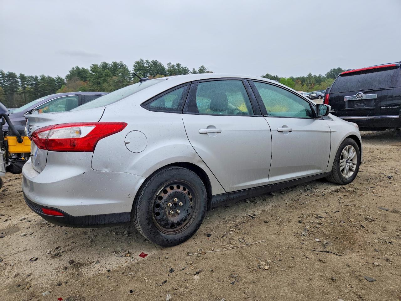 2012 Ford Focus Se Silver vin: 1FAHP3F29CL212977