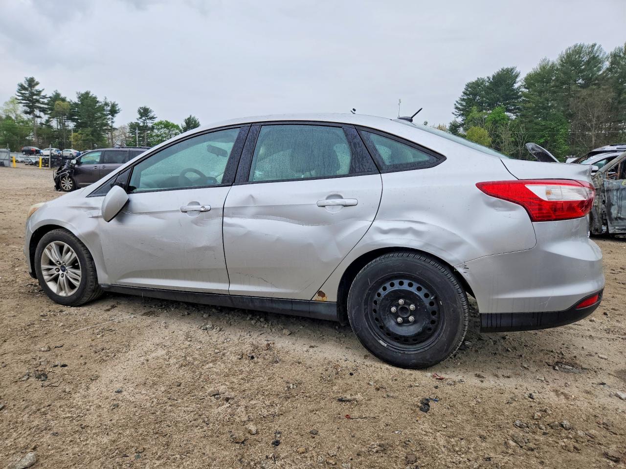 2012 Ford Focus Se Silver vin: 1FAHP3F29CL212977