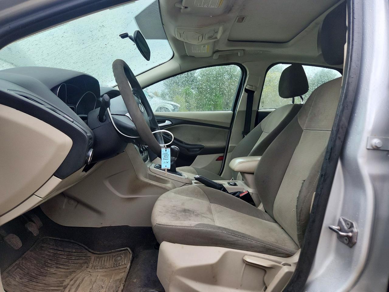 2012 Ford Focus Se Silver vin: 1FAHP3F29CL212977