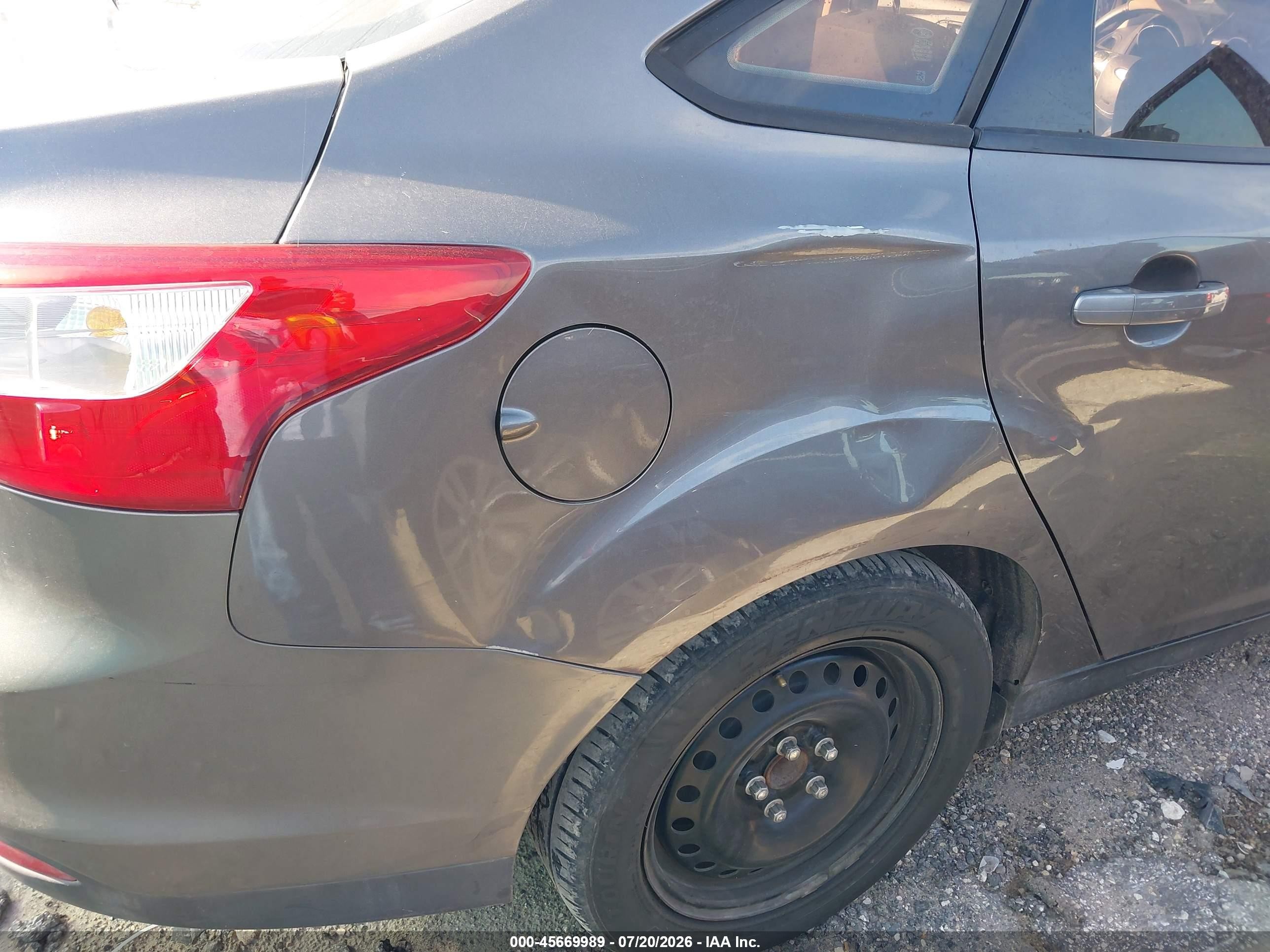 2012 Ford Focus Se Gray vin: 1FAHP3F29CL217211