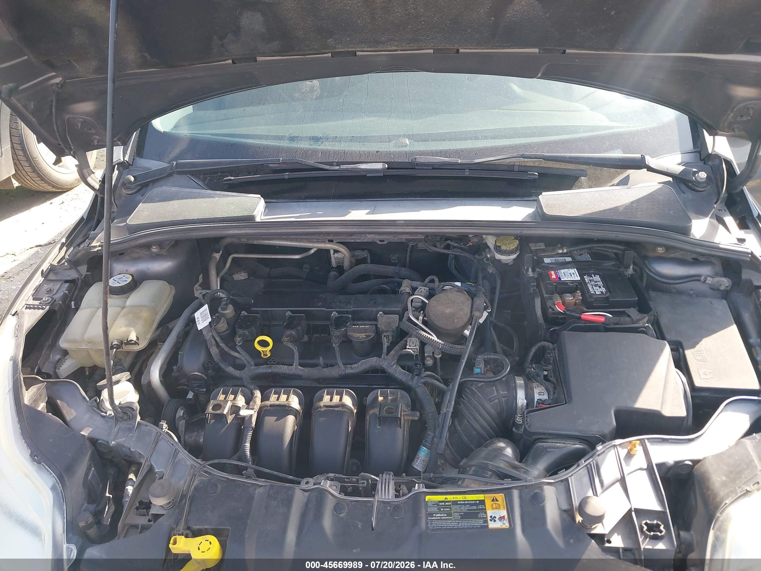 2012 Ford Focus Se Gray vin: 1FAHP3F29CL217211