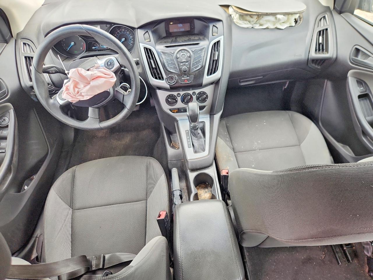 2012 Ford Focus Se Gray vin: 1FAHP3F29CL225387