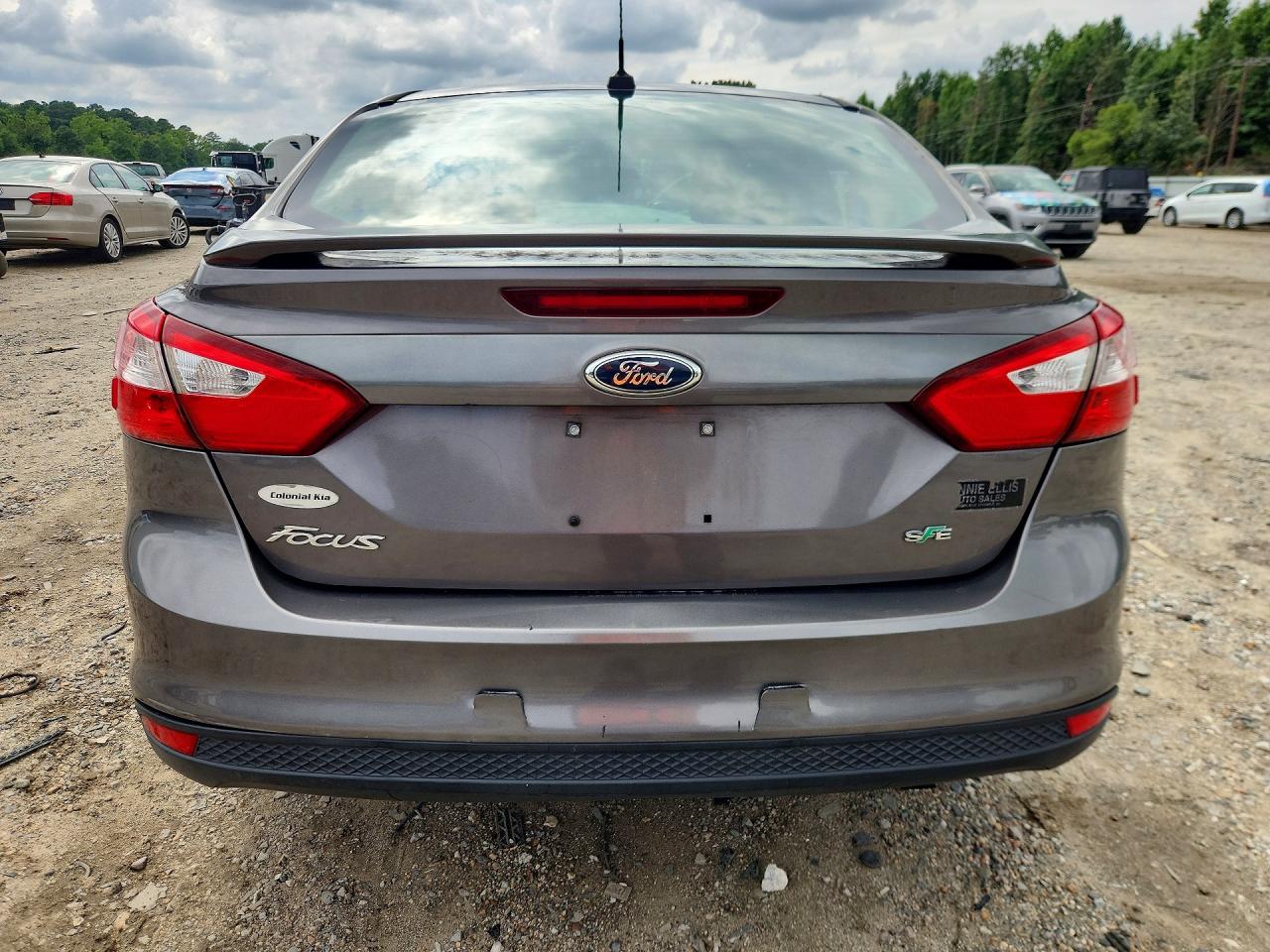 2012 Ford Focus Se Gray vin: 1FAHP3F29CL225387