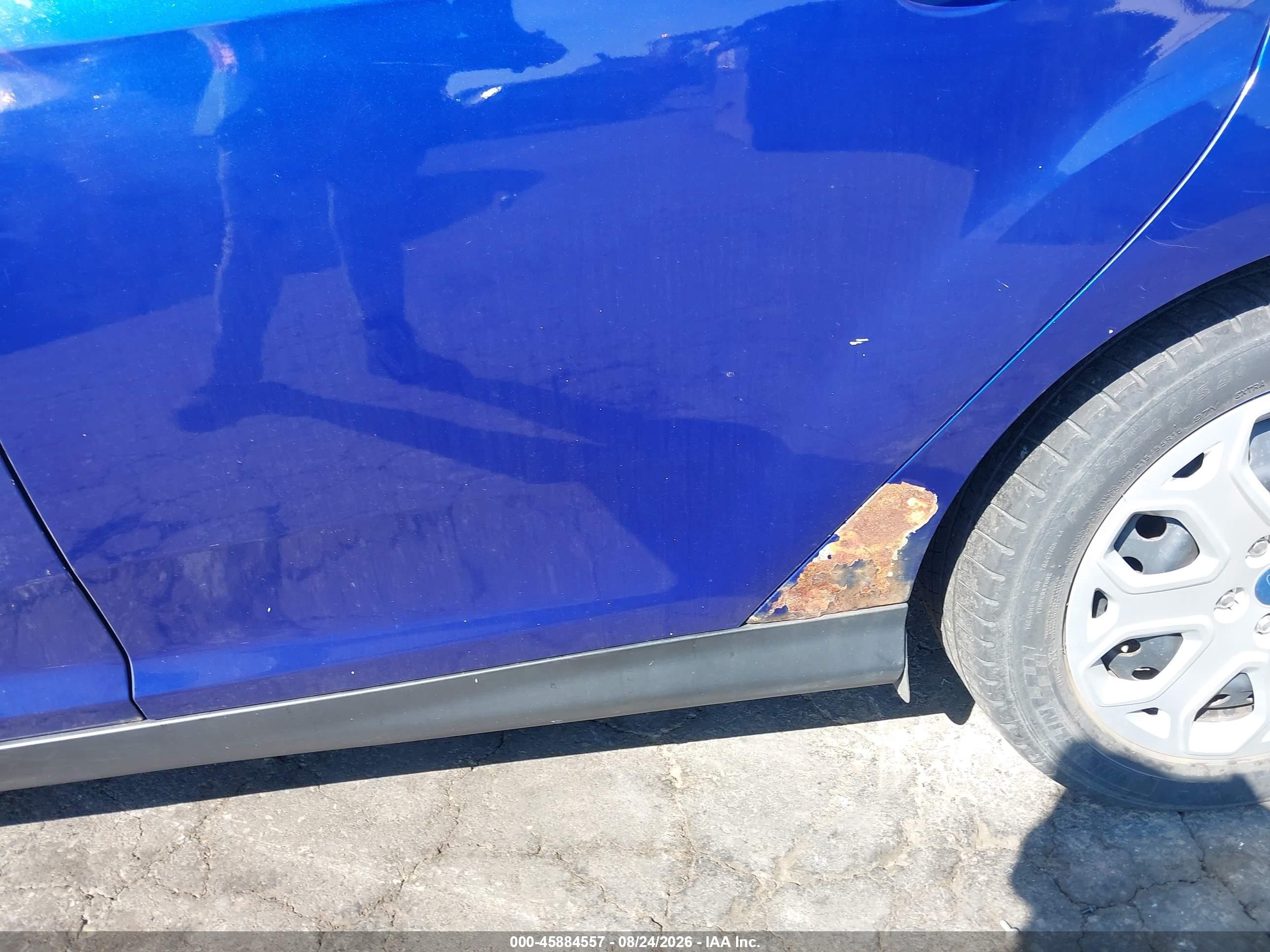 2012 Ford Focus Se Blue vin: 1FAHP3F29CL243162