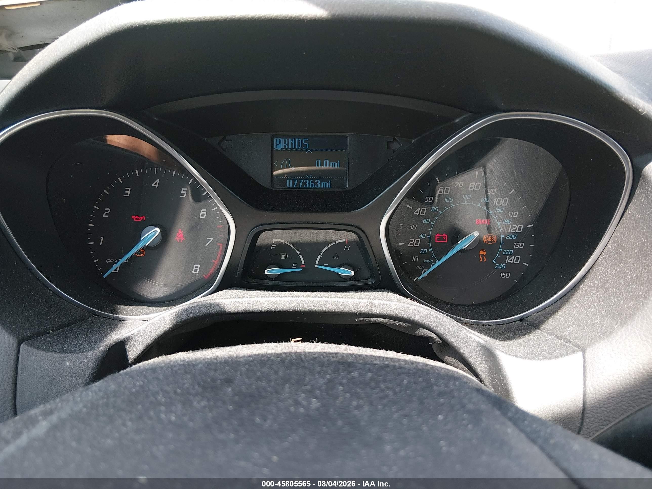 2012 Ford Focus Se White vin: 1FAHP3F29CL255540