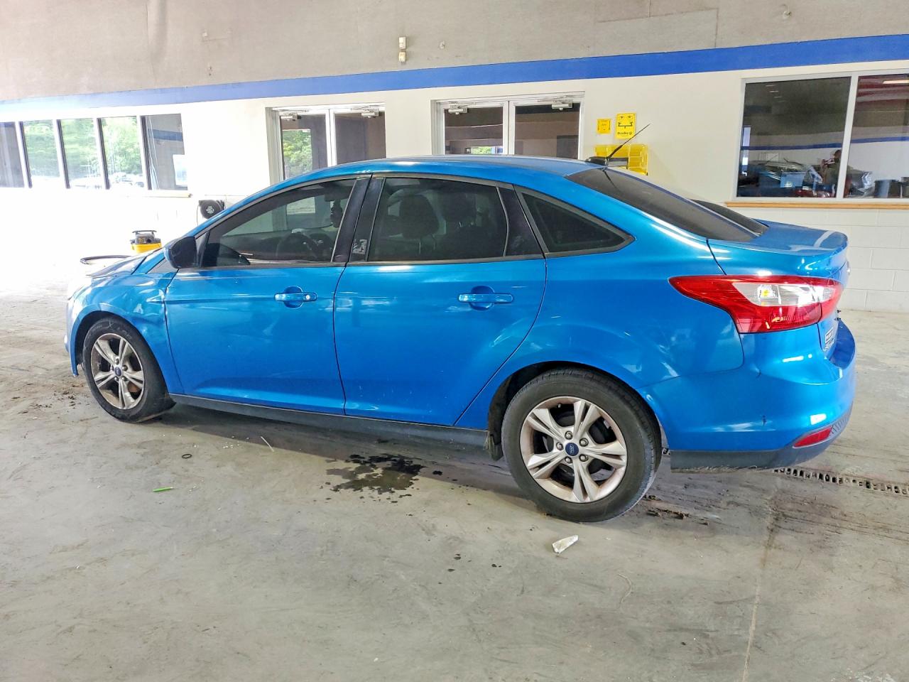 2012 Ford Focus Se Blue vin: 1FAHP3F29CL271270
