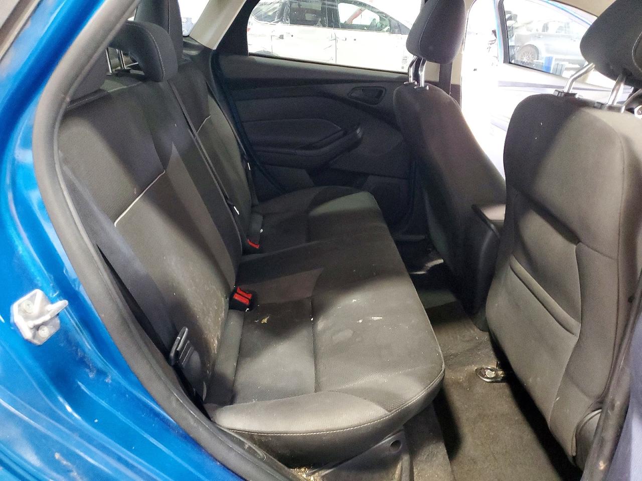 2012 Ford Focus Se Blue vin: 1FAHP3F29CL271270