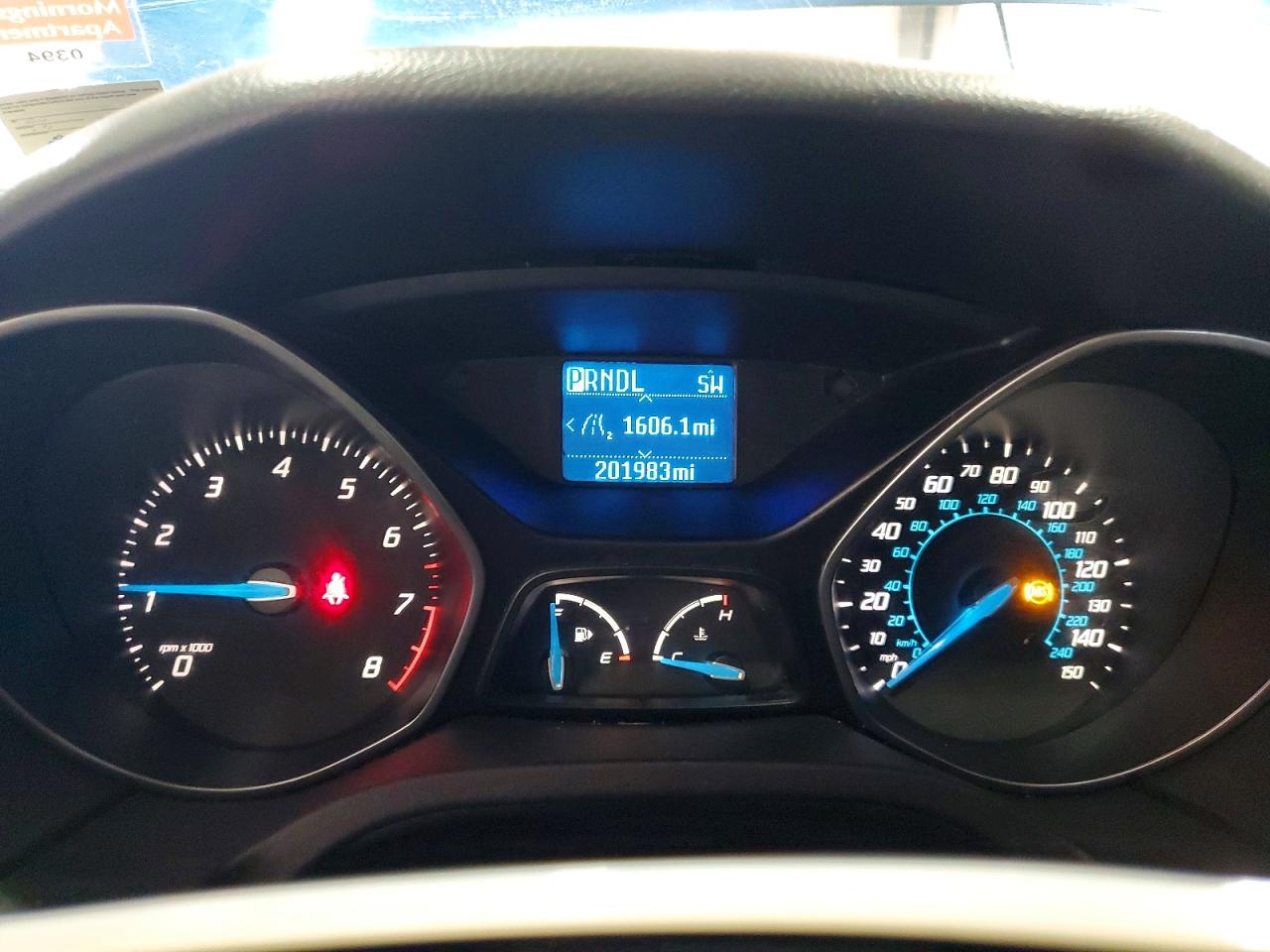 2012 Ford Focus Se Blue vin: 1FAHP3F29CL271270