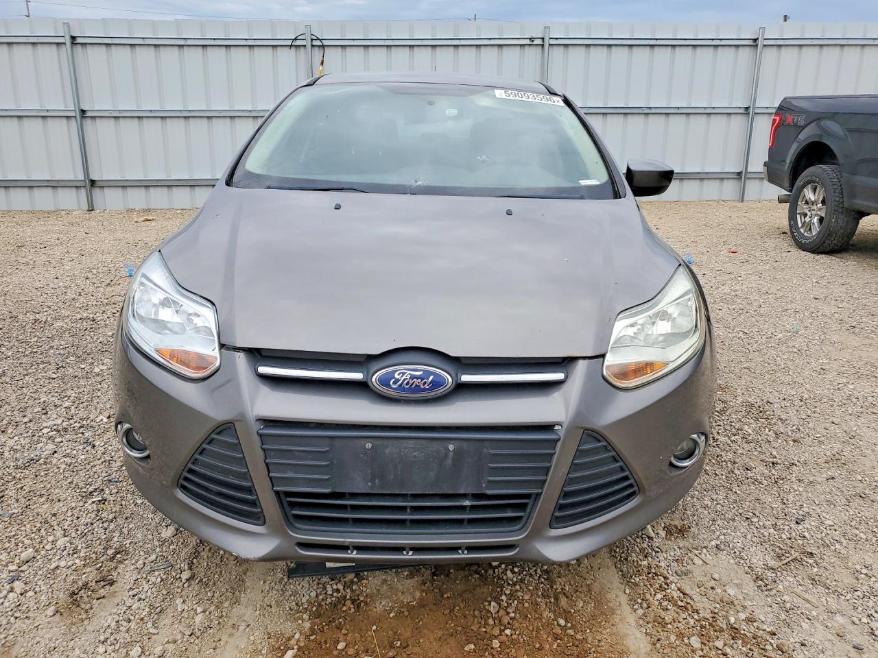 2012 Ford Focus Se Gray vin: 1FAHP3F29CL285606