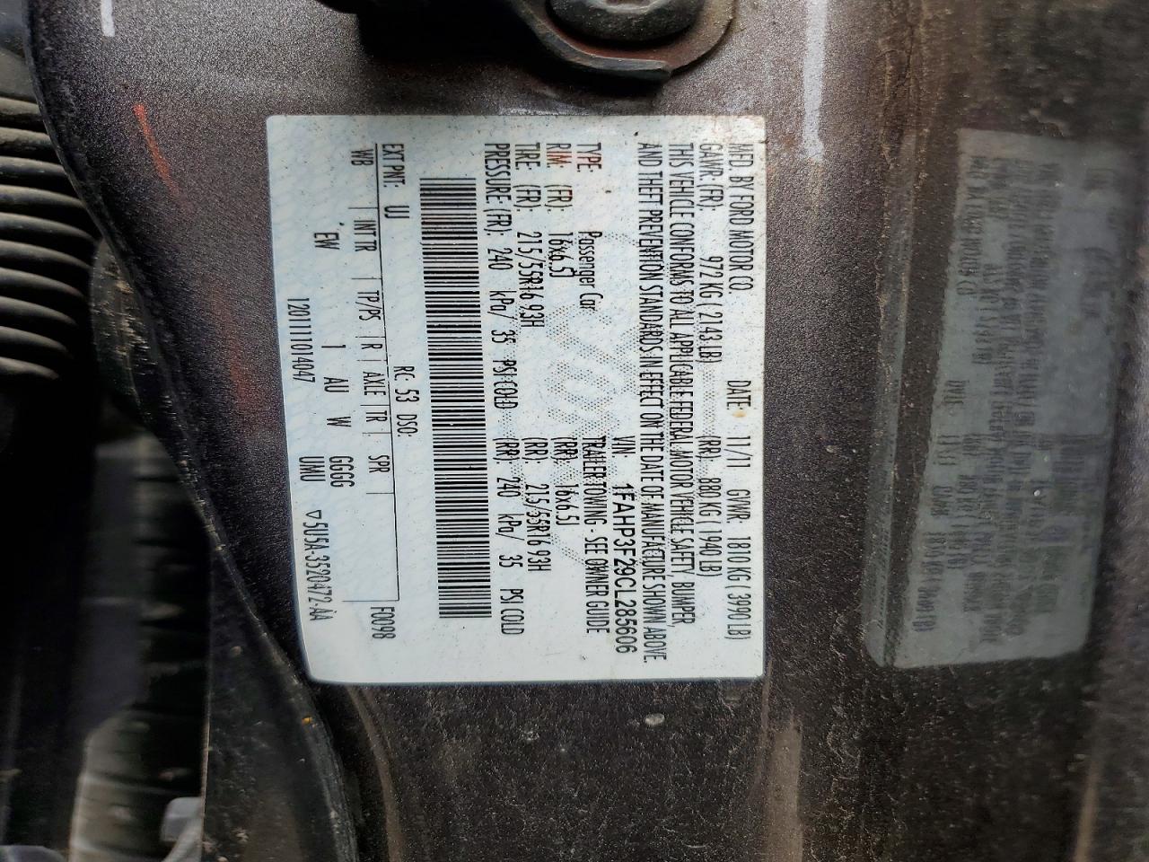 2012 Ford Focus Se Gray vin: 1FAHP3F29CL285606