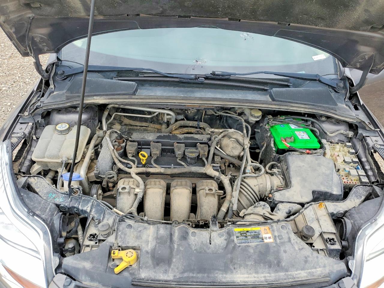 2012 Ford Focus Se Gray vin: 1FAHP3F29CL285606