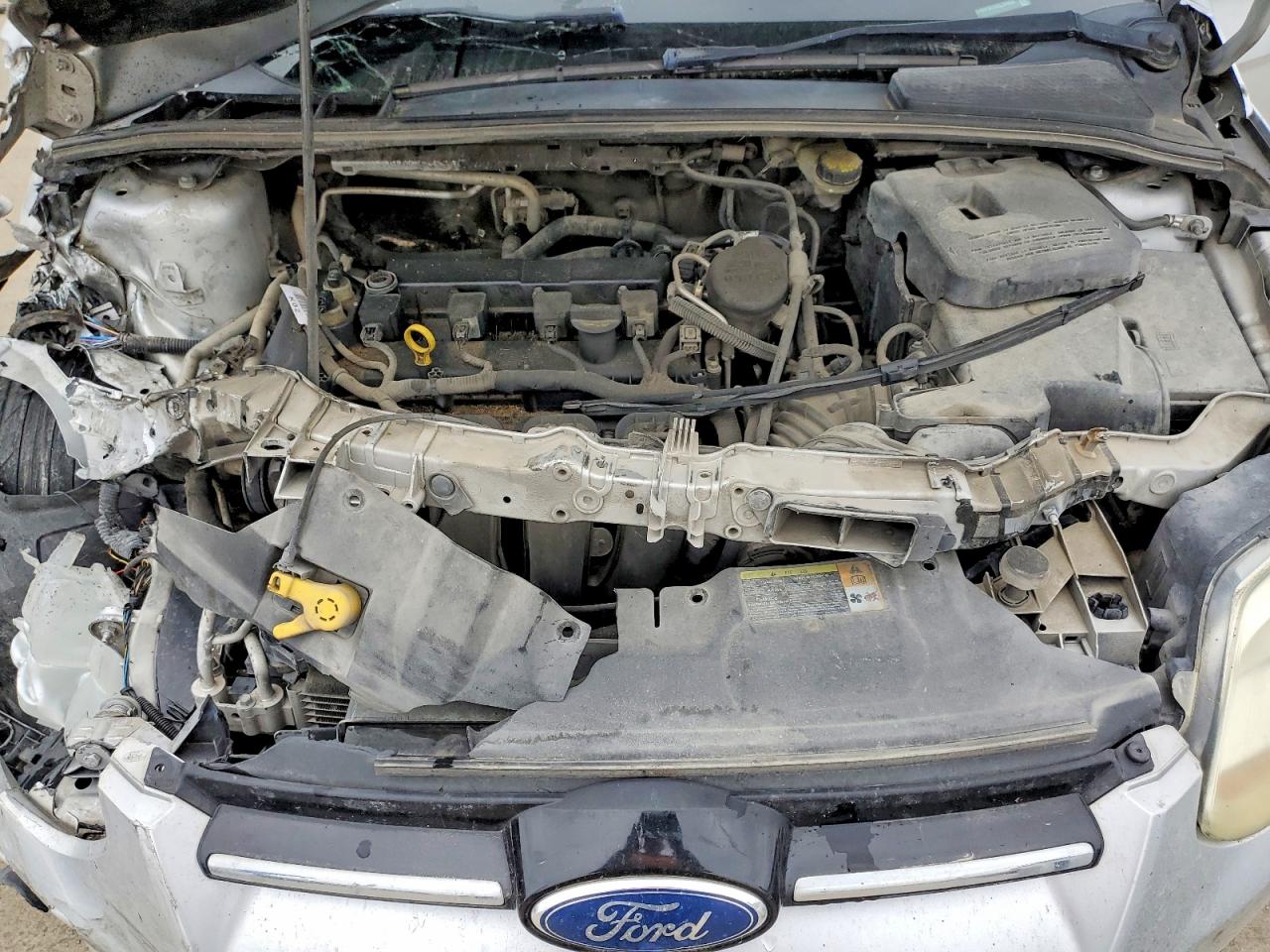 2012 Ford Focus Silver vin: 1FAHP3F29CL294595