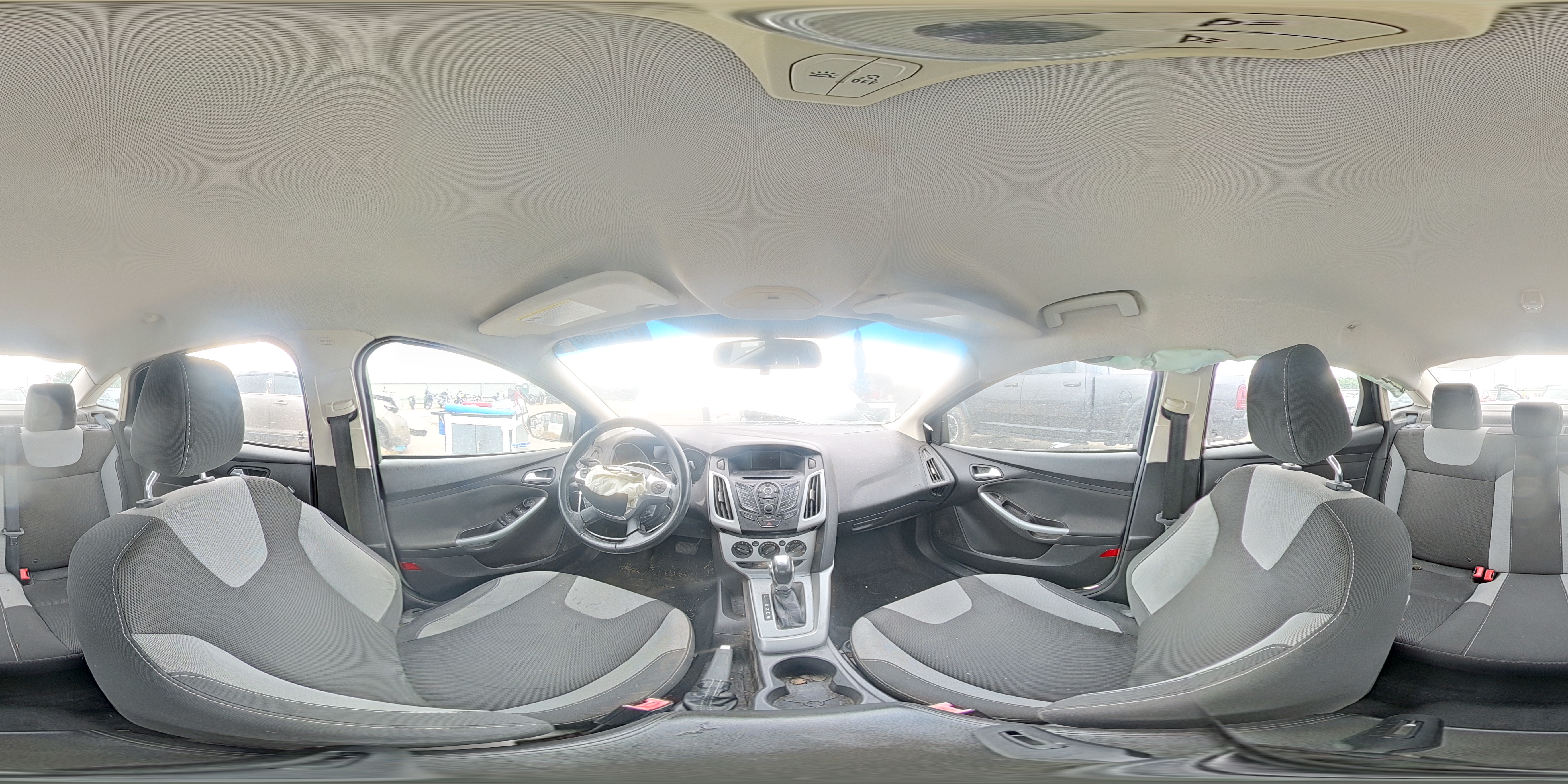 2012 Ford Focus Silver vin: 1FAHP3F29CL294595