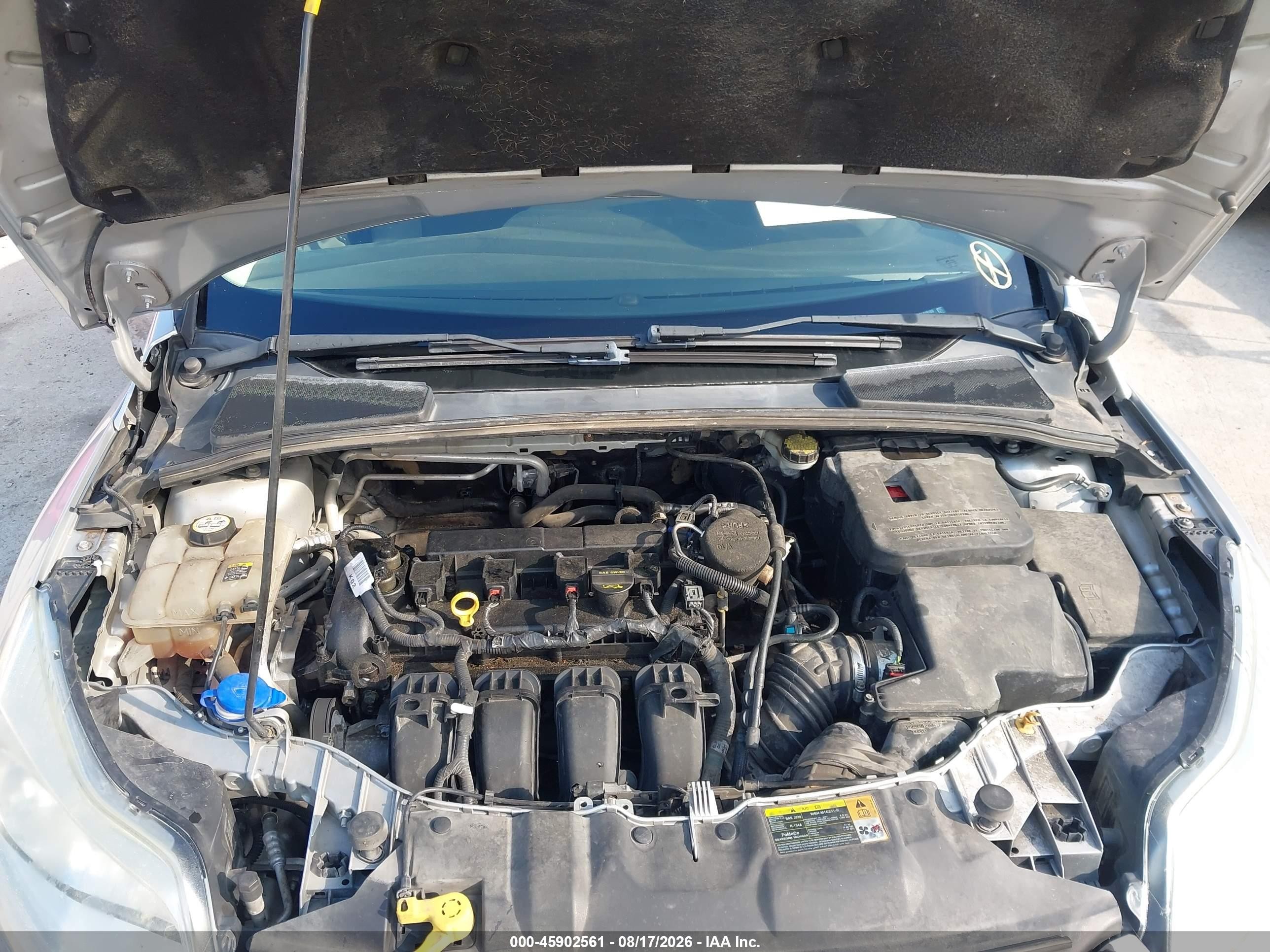 2012 Ford Focus Se Silver vin: 1FAHP3F29CL319169