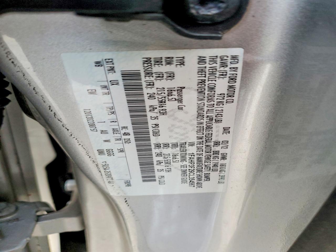 2012 Ford Focus Se Silver vin: 1FAHP3F29CL354567