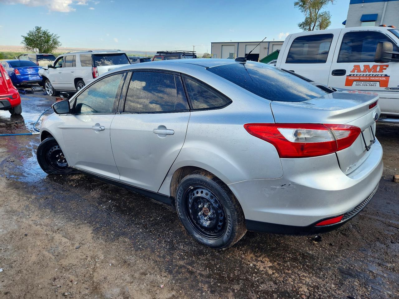 2012 Ford Focus Se Серебряный vin: 1FAHP3F29CL381915