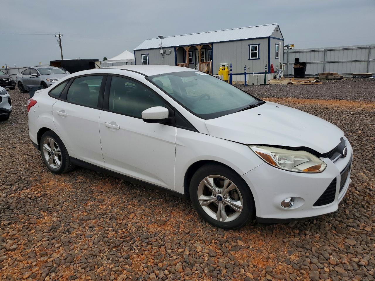 2012 Ford Focus Se White vin: 1FAHP3F29CL416100