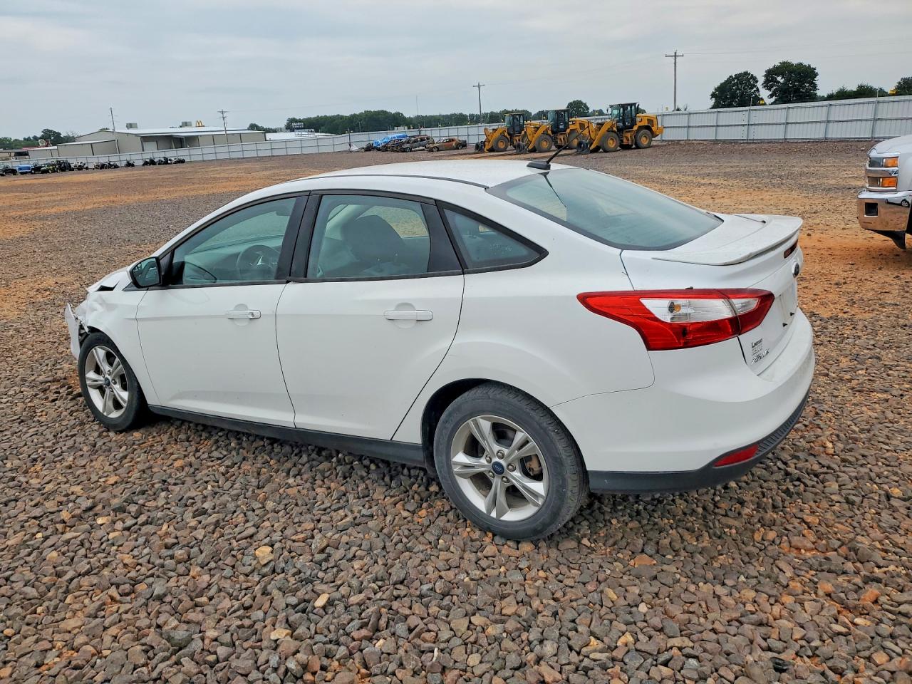 2012 Ford Focus Se White vin: 1FAHP3F29CL416100