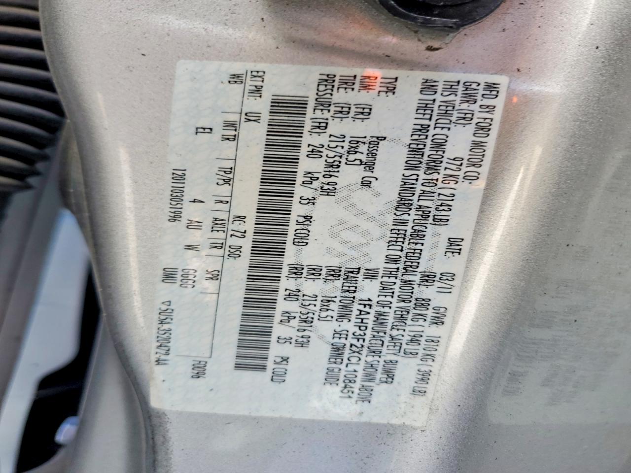 2012 Ford Focus Se Серебряный vin: 1FAHP3F2XCL108451