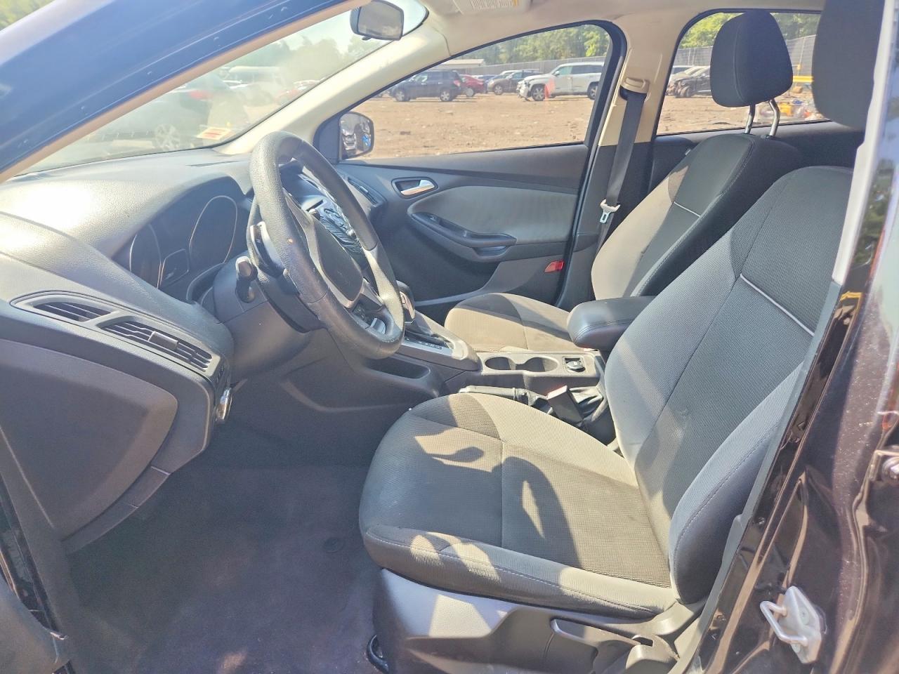 2012 Ford Focus Se Black vin: 1FAHP3F2XCL138503