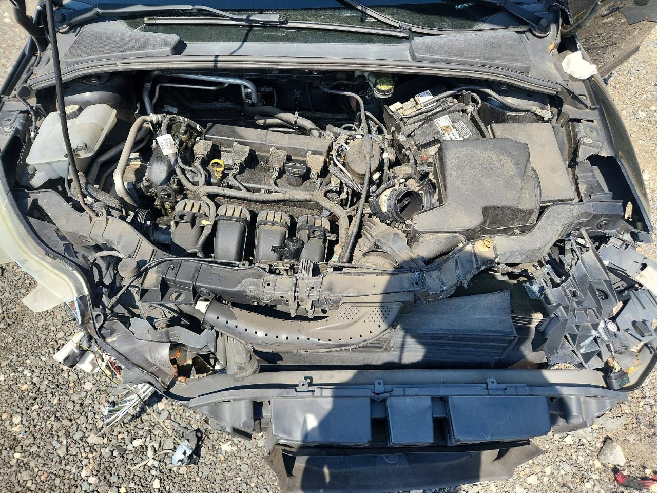 2012 Ford Focus Se Black vin: 1FAHP3F2XCL138503