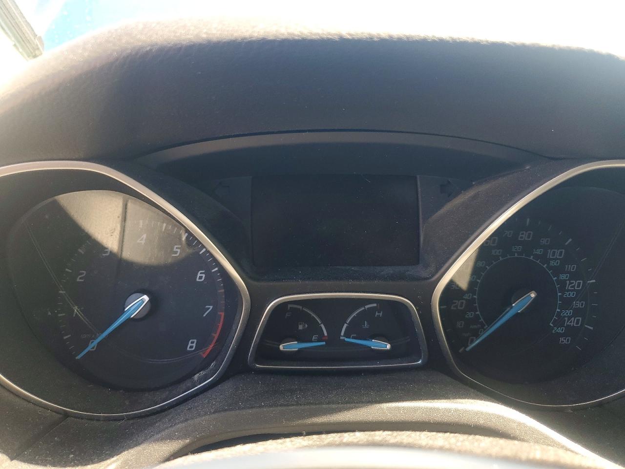 2012 Ford Focus Se Blue vin: 1FAHP3F2XCL139148