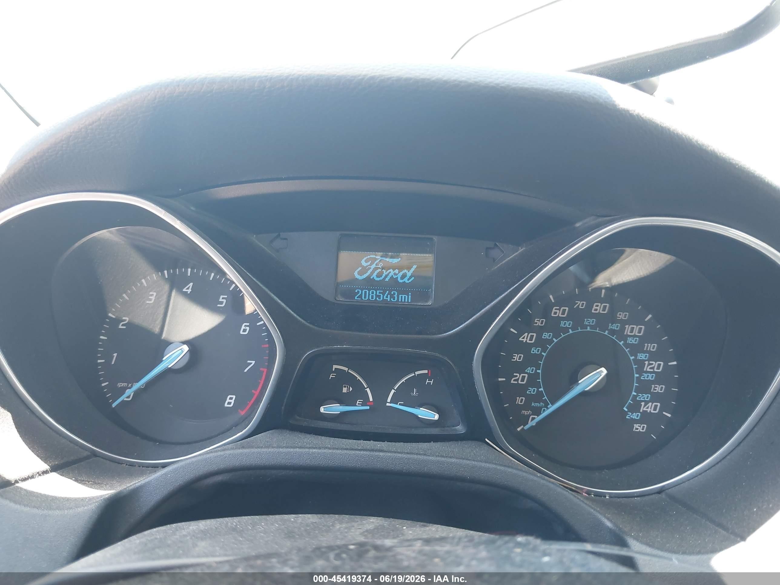 2012 Ford Focus Se White vin: 1FAHP3F2XCL174627